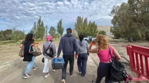 Se habilitó el paso a vecinos del barrio Sismográfica