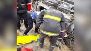 Tragedia en la Ruta 3: falleció uno de los arbitros accidentados en Santa Cruz