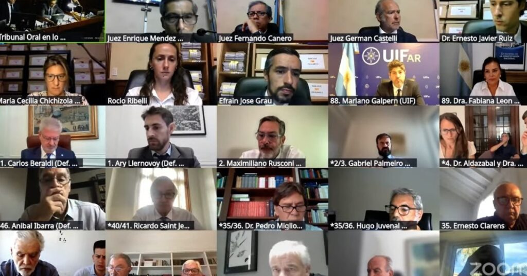 el Tribunal aún no entregó un cronograma para saber cómo continuará el juicio