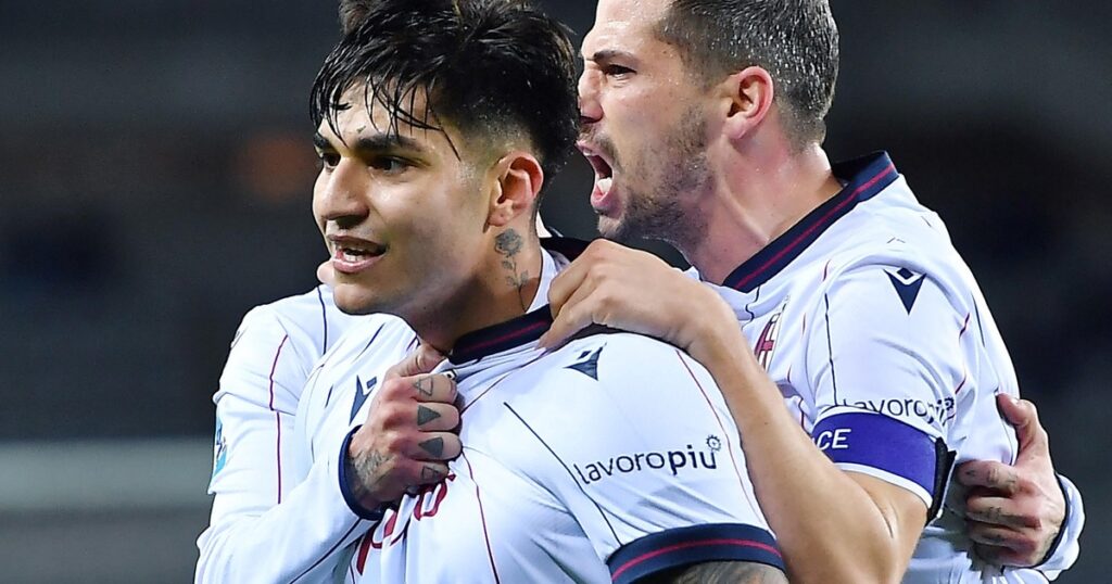 otro gol para que Bologna le gane al Torino de Gio Simeone