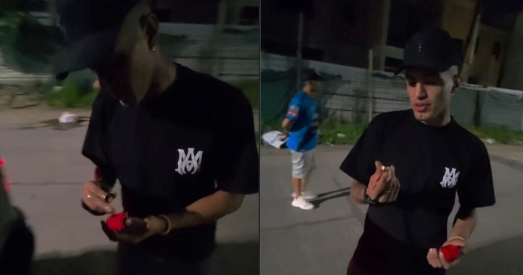 vende oro en Villa Tranquila para subsistir