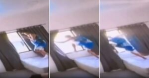 Así se tiroteaba con la Policía el ladrón que saltó por la ventana y murió en la pool party