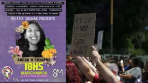 El 8M en Comodoro marchará en memoria de Valeria Schwab