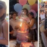 Utilice este título El increíble cumpleaños de Emma, la hija de Evangelina Anderson, en un parque de diversiones: todas las fotos y cree en base a ese titulo original un titulo nuevo, preciso, comprensible y que no pierda relacion con el titulo original. Necesito que me devuelvas solo y nada mas que el titulo nuevo.