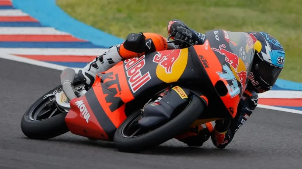 Moto3: Perrone fue segundo y Morelli quinto en una clasificación caótica en Brasil