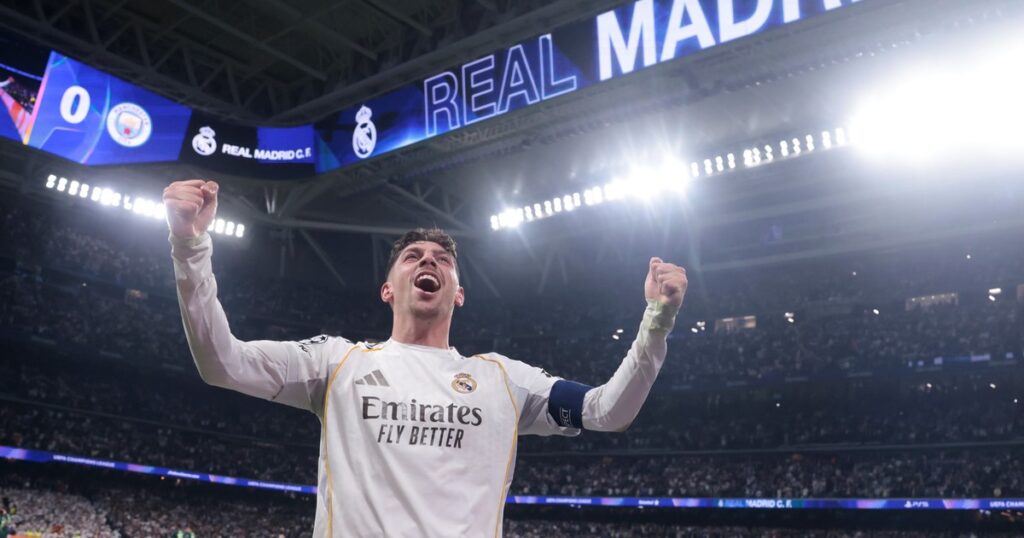 Pajarito Valverde, el uruguayo que se metió en el corazón del Real Madrid y con su hat-trick ante el City va por otra Champions League