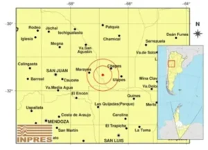 Sismo de 5 grados de magnitud sacudió a la provincia de La Rioja