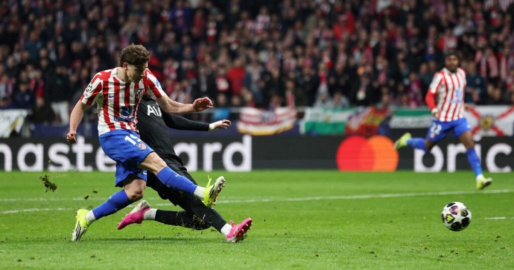 corrió de arco a arco y liquidó la paliza del Atlético al Tottenham