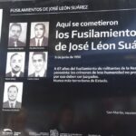 Utilice este título relatos en primera persona de los fusilamientos de José León Suárez y cree en base a ese titulo original un titulo nuevo, preciso, comprensible y que no pierda relacion con el titulo original. Necesito que me devuelvas solo y nada mas que el titulo nuevo.