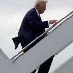 Utilice este título ¿Giro en el Golfo? Trump evalúa retirar sus tropas de Irán sin liberar el Estrecho de Ormuz y cree en base a ese titulo original un titulo nuevo, preciso, comprensible y que no pierda relacion con el titulo original. Necesito que me devuelvas solo y nada mas que el titulo nuevo.