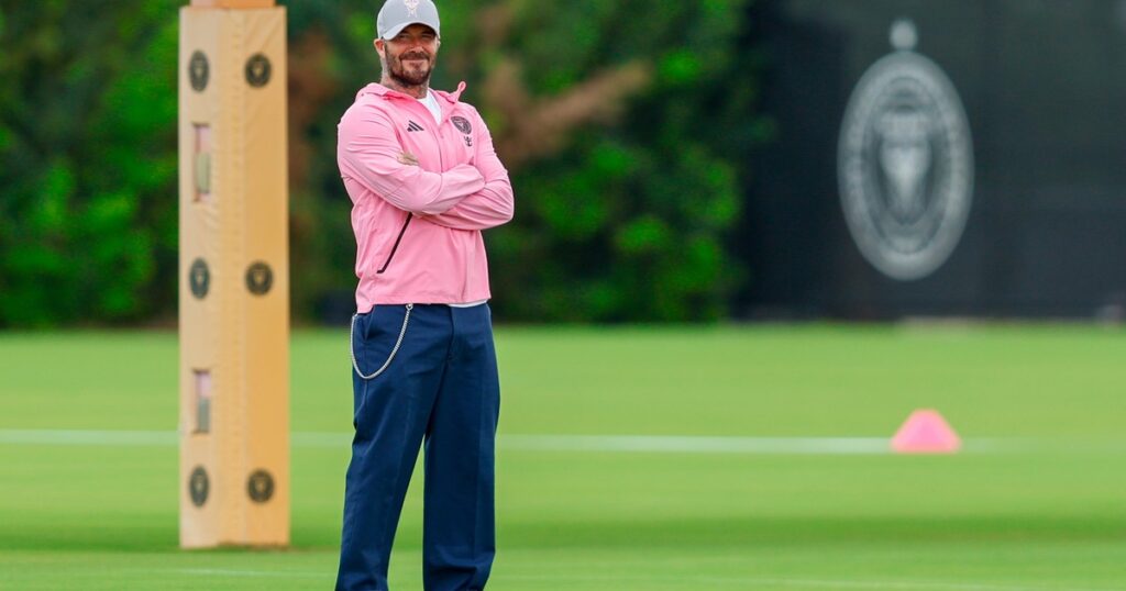 David Beckham visitó la práctica del Inter Miami y habló de la salida de Mascherano: "Estas cosas suceden"