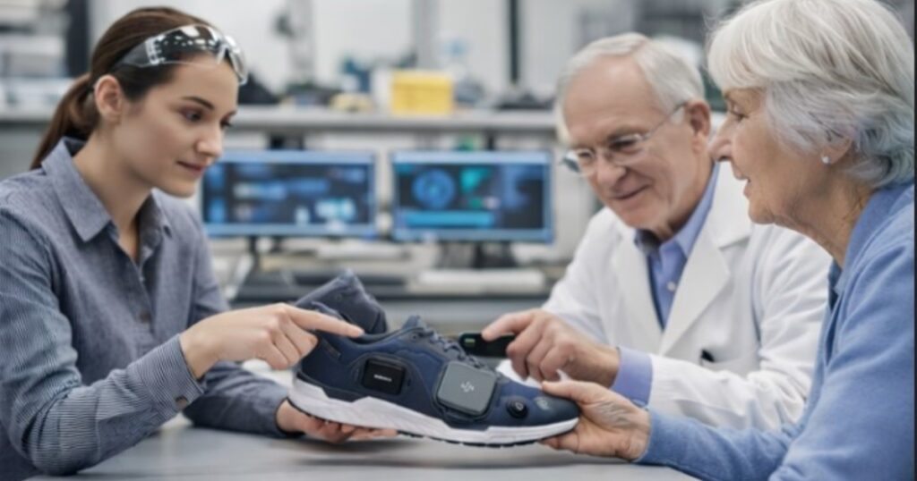 El zapato inteligente con 253 sensores que busca prevenir caídas en adultos mayores