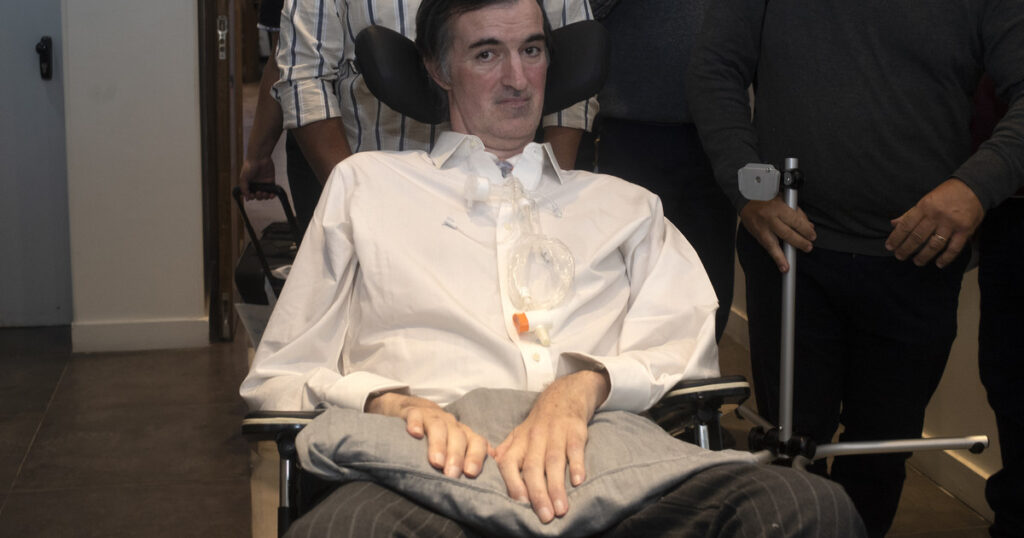 “La ELA se está llevando mi cuerpo, no debería llevarse también mi dinero”, la queja de Esteban Bullrich contra una plataforma que vende criptomonedas