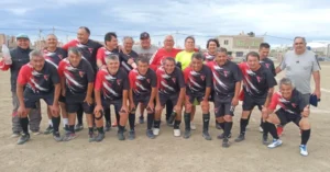 Los veteranos en plena competencia