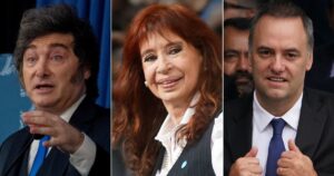 Milei líder, Cristina en el podio y Adorni zafó del último puesto