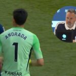 Utilice este título Qué dijo el entrenador del Zaragoza tras la salvaje agresión de Andrada al capitán de Huesca y cree en base a ese titulo original un titulo nuevo, preciso, comprensible y que no pierda relacion con el titulo original. Necesito que me devuelvas solo y nada mas que el titulo nuevo.