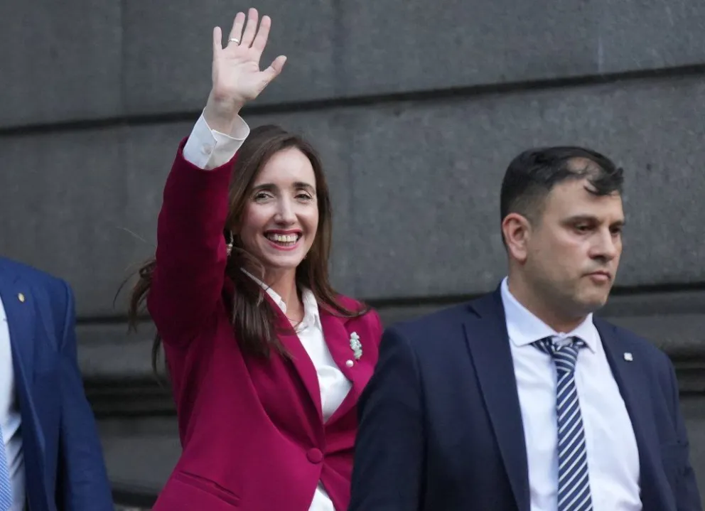 Victoria Villarruel está en Santa Cruz y pidió “trabajar todos” para lograr mayor unión en el país