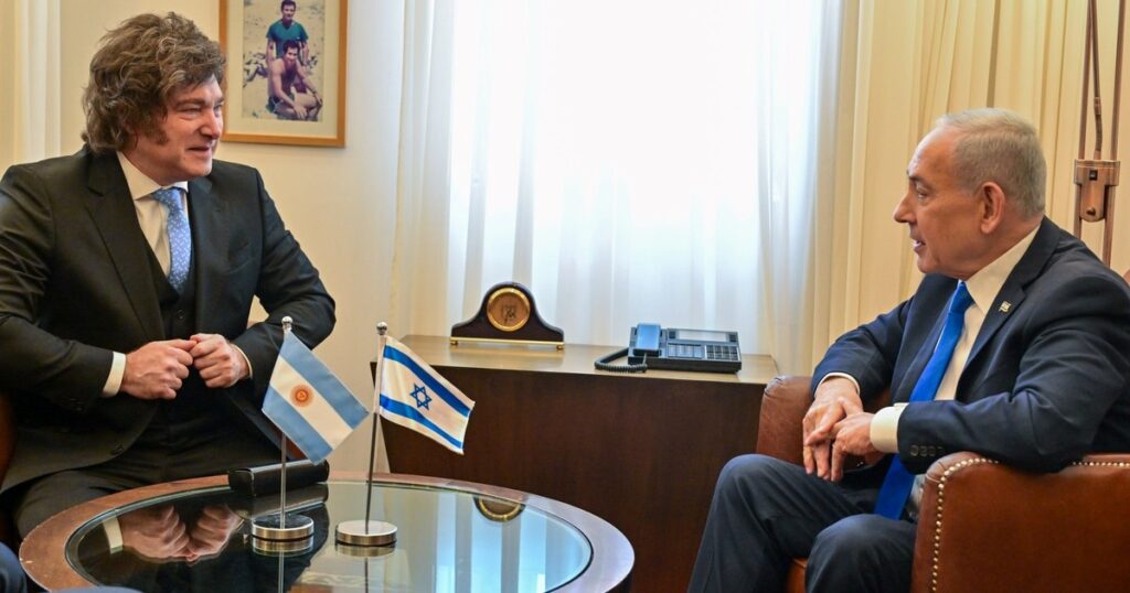 el Presidente confirmó que desde noviembre habrá un vuelo directo entre Buenos Aires y Tel Aviv