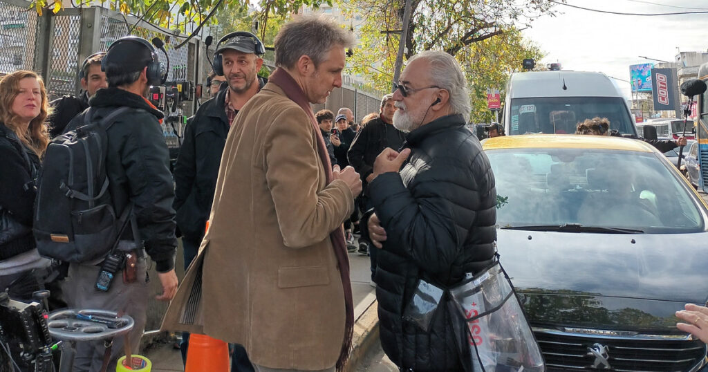 en exclusiva, el rodaje de El sobrino