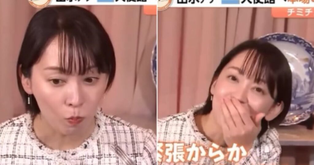 la reacción de una conductora de la TV de Japón al probar el chimichurri argentino