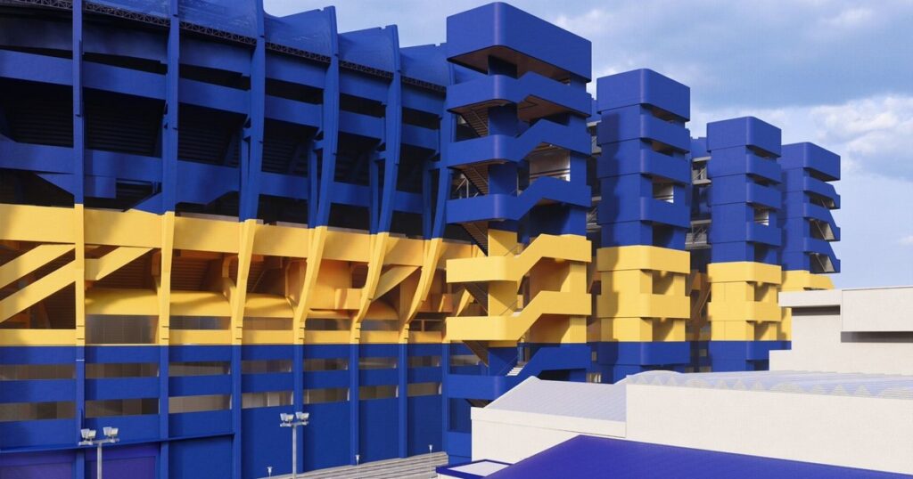 presentó los papeles para una remodelación clave con cuatro torres y 18 ascensores