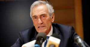 renunció Gabriele Gravina, presidente de la Federación de fútbol tras ocho años