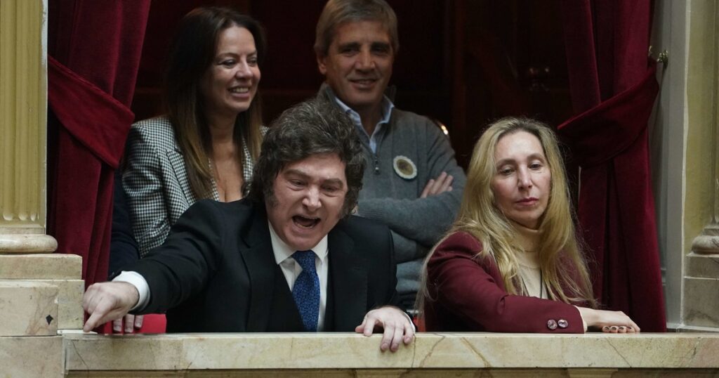 Javier Milei a los gritos y un Gabinete en shock