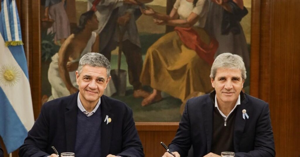 Jorge Macri llegó a un acuerdo con el Gobierno nacional para cancelar la deuda de coparticipación del último año
