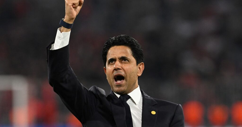 elogios de Al-Khelaifi para el DT español y ¿palo para Messi, Neymar y Mbappé?
