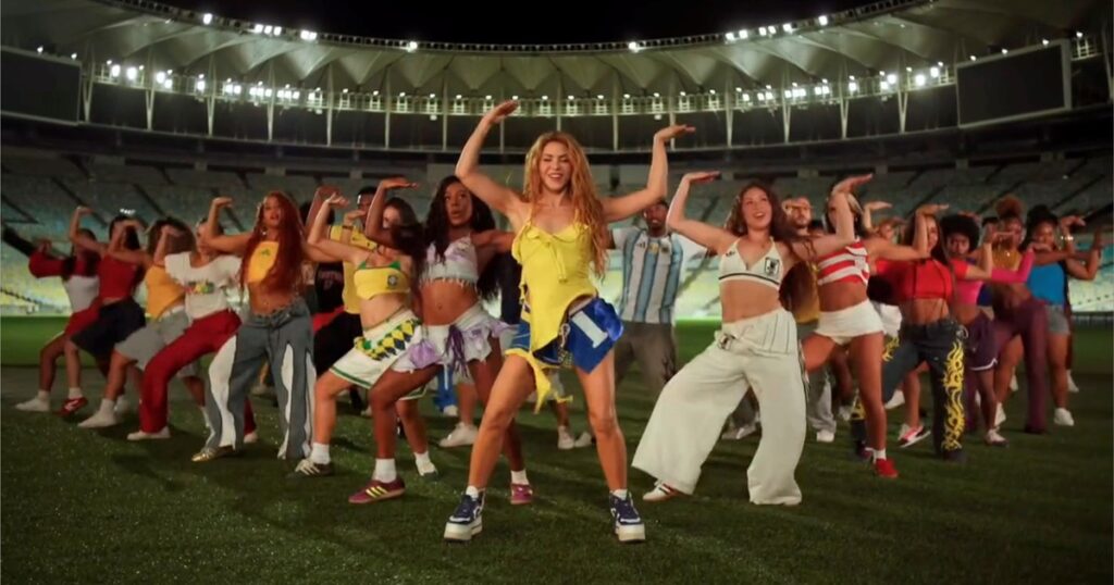 la canción de Shakira que fue elegida como himno del Mundial 2026