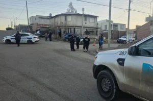 Colisión en el cruce de calle 554 y avenida Balbín en el barrio San Cayetano