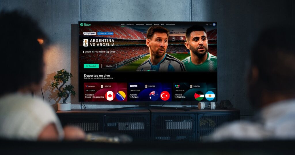 Con inteligencia artificial y beneficios exclusivos, Flow está listo para el Mundial 2026