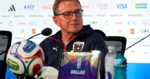 El DT de Austria Ralf Rangnick llenó de elogios a Argentina: "No encontré ninguna debilidad"