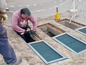 El Municipio de Trelew realizó mejoras en el sistema pluvial de Pellegrini y Maipú