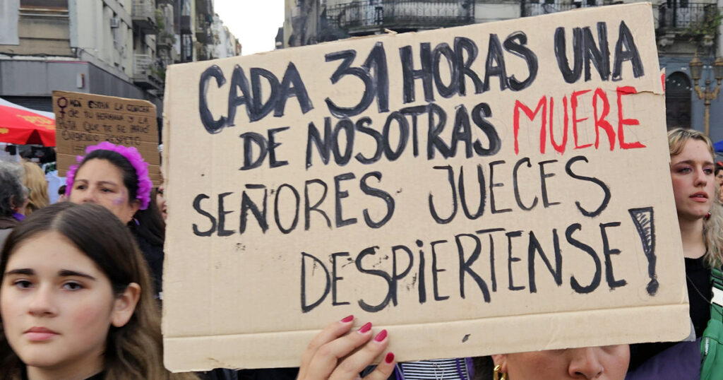 El femicidio también es hacia las mujeres mayores