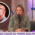Utilice este título El traspié de Nati Jota al comunicar la muerte del Indio Solari y cree en base a ese titulo original un titulo nuevo, preciso, comprensible y que no pierda relacion con el titulo original. Necesito que me devuelvas solo y nada mas que el titulo nuevo.