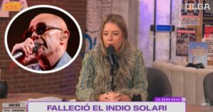 El traspié de Nati Jota al comunicar la muerte del Indio Solari