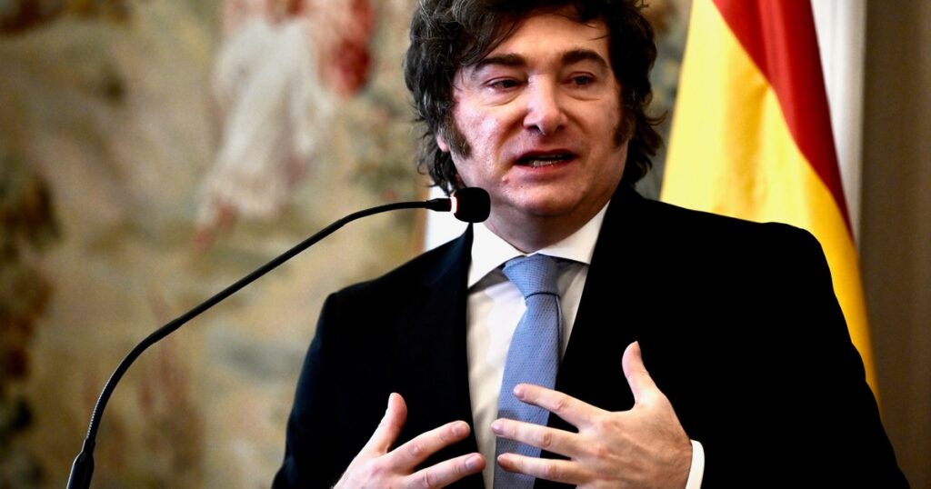 Javier Milei llega a Madrid para inaugurar los cursos de verano de una universidad y recibir una medalla