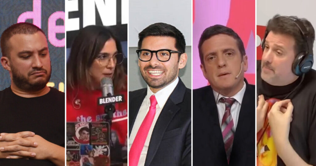 intiman a Rebord a hacer su programa, pero responde con una ironía sobre el dueño del canal