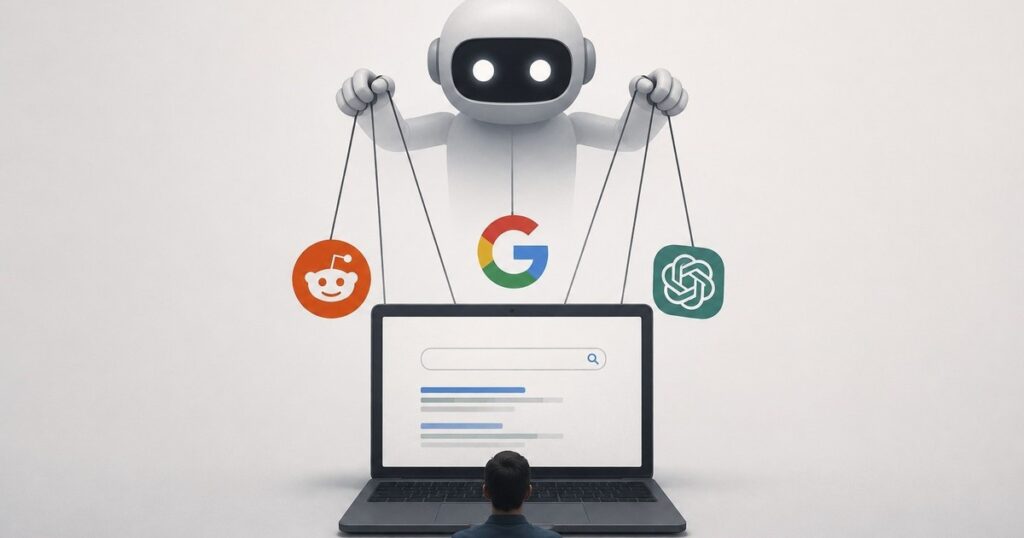 los robots dominan la web y se usan para manipular respuestas de Google y ChatGPT