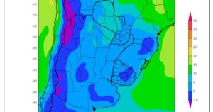 se espera una semana helada con lluvias desiguales