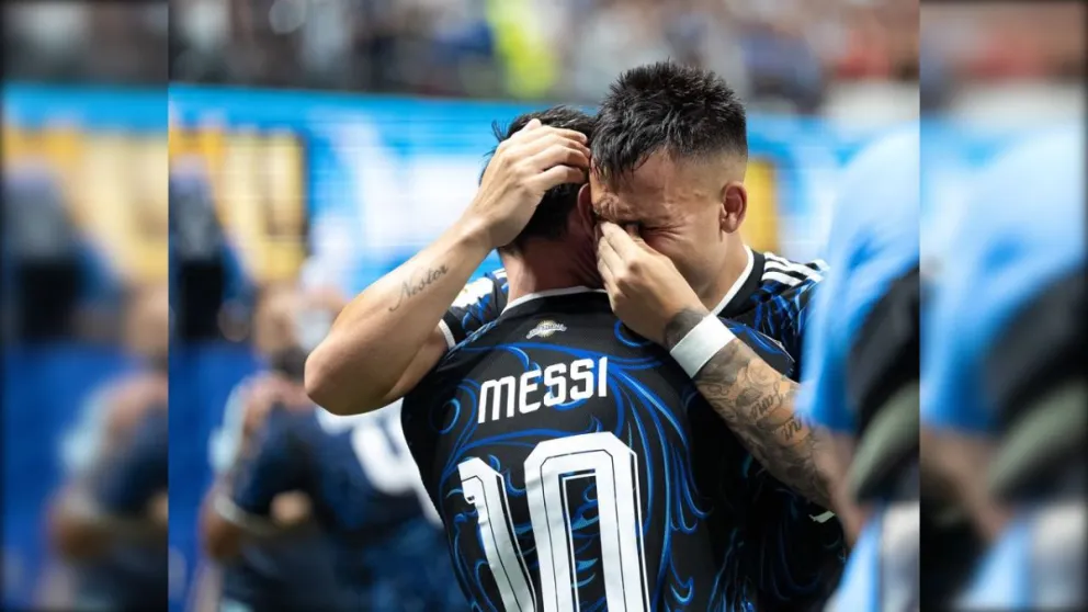 "Es muy fuerte todo esto": la conmovedora confesión de Lautaro Martínez tras meterse en la final del Mundial
