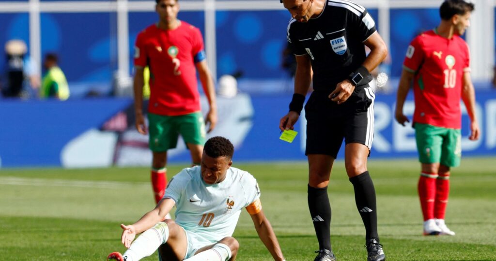 Facundo Tello tuvo una destacada actuación en Francia vs Marruecos y silenció las suspicacias que había sembrado Didier Deschamps