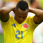 Utilice este título Jáminton Campaz reveló que recibe amenazas por la eliminación de Colombia del Mundial y cree en base a ese titulo original un titulo nuevo, preciso, comprensible y que no pierda relacion con el titulo original. Necesito que me devuelvas solo y nada mas que el titulo nuevo.