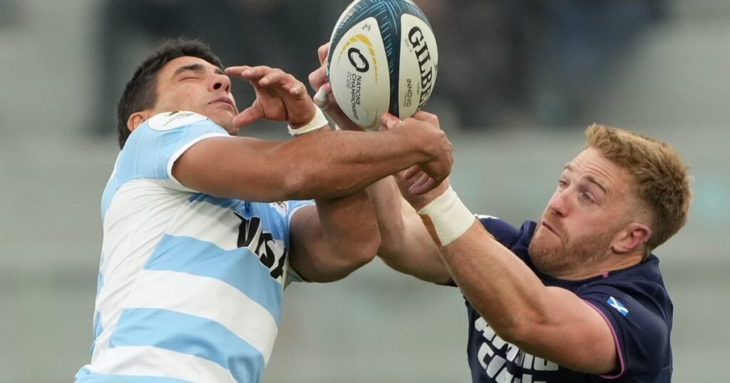 Los Pumas sufrieron una dura derrota ante Escocia en su estreno en el nuevo Nations Championship