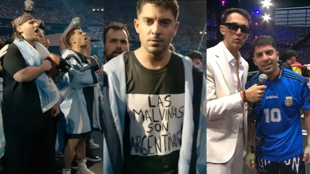 Malvinas volvió a estar en escena: Gastón Edul reveló el momento que más lo emocionó tras su pelea