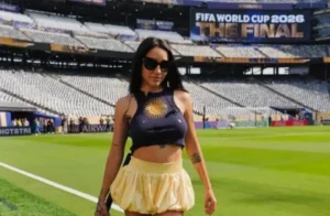 María Becerra cantará el Himno Nacional en la final del Mundial