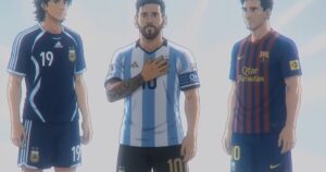 Morphic, la plataforma que crea versiones animé de Messi, Mbappé y Haaland