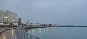Para este jueves se prevé una temperatura mínima de -1 grado y una máxima de 3 grados