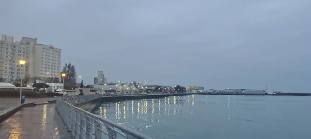 Para este jueves se prevé una temperatura mínima de -1 grado y una máxima de 3 grados